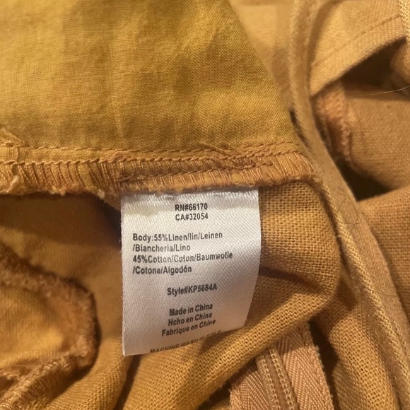 Anthropologie Greylin Linen Tie Waist Jumpsuit - XS - Picture 10 of 10